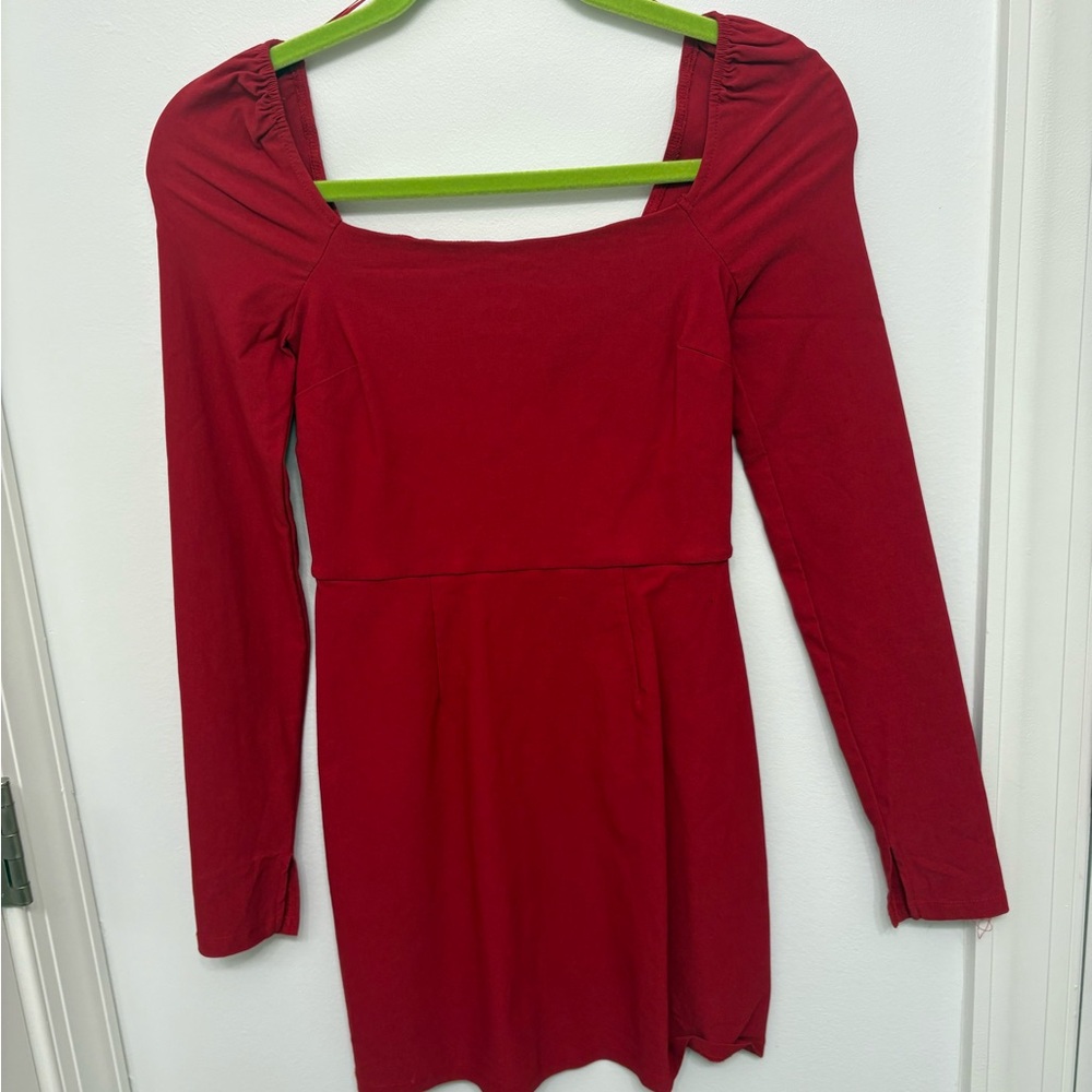 Mi ami Vibrant Red dress